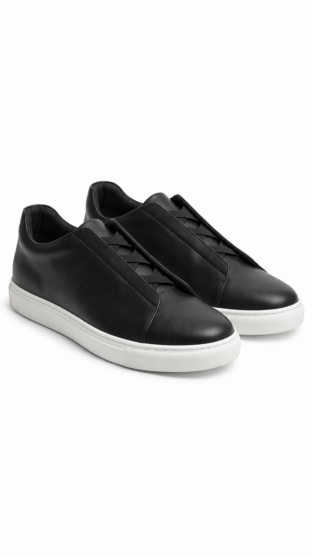 The York Black Slip-On