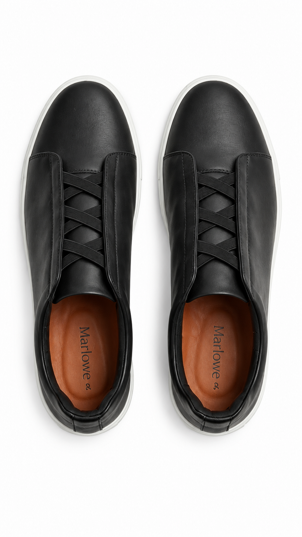 The York Black Slip-On