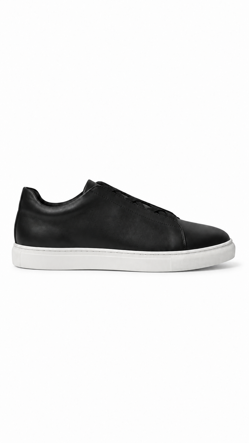 The York Black Slip-On