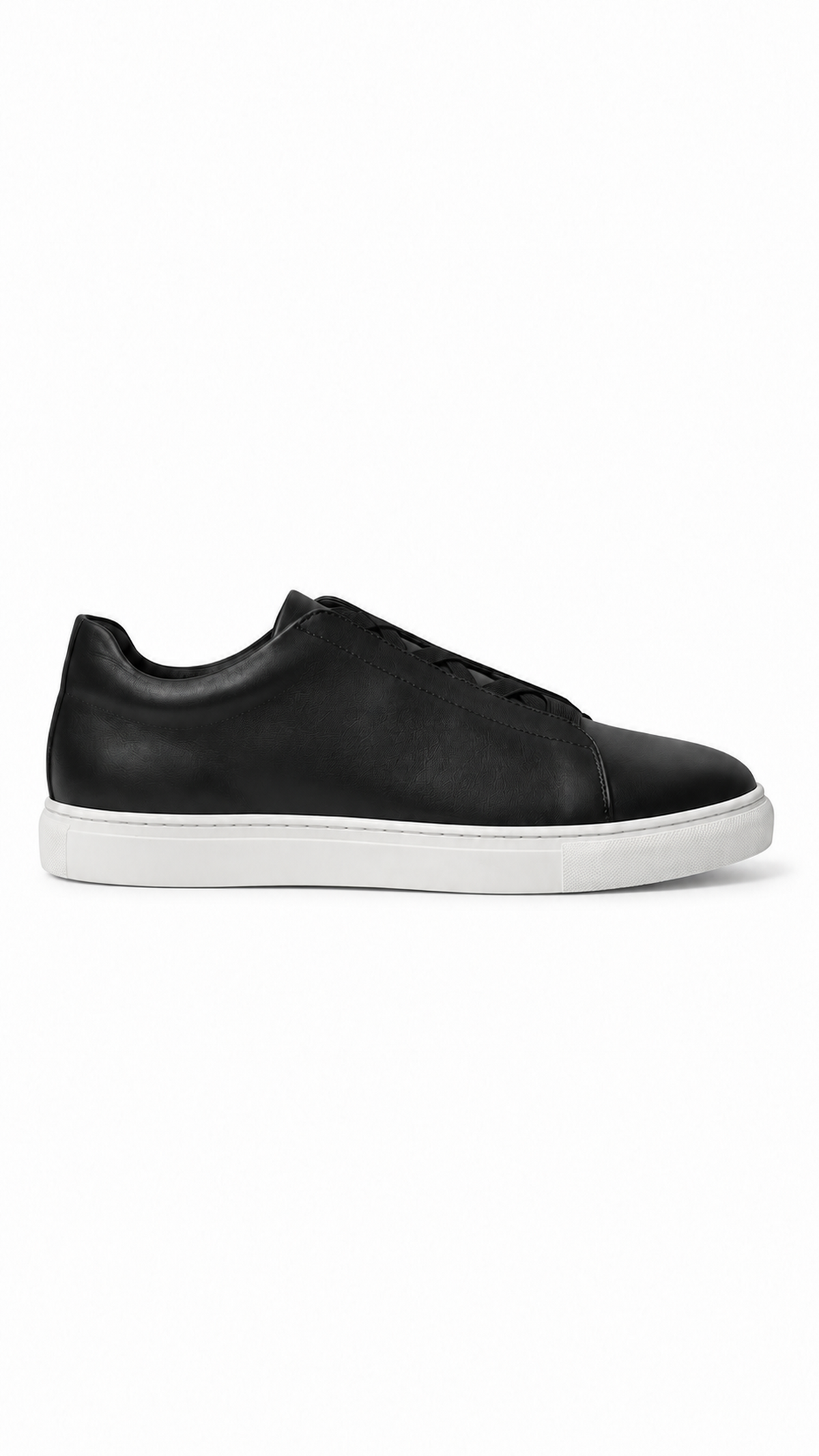 The York Black Slip-On